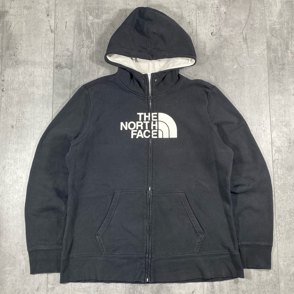 Black The North Face Zip-Up Hoodie